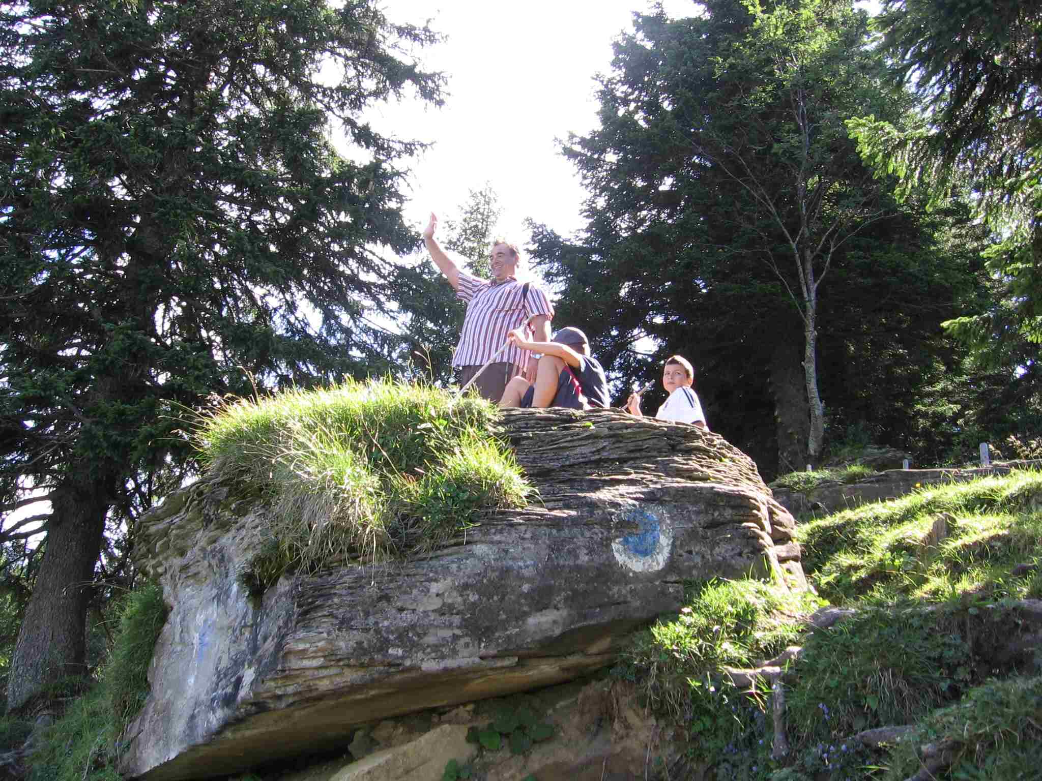 Bergwanderung auf den Grnten
