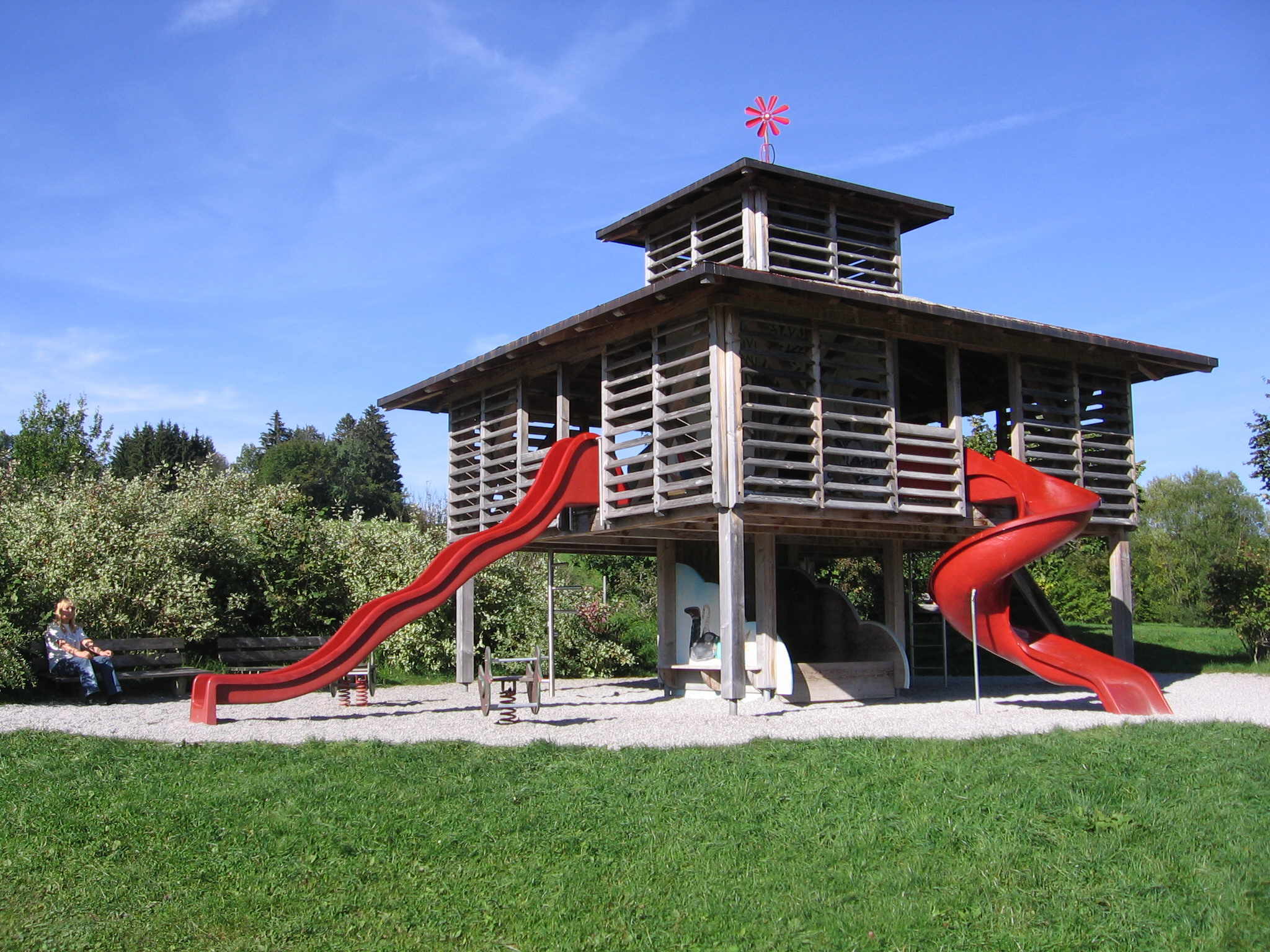 Spielhaus am Badestrand