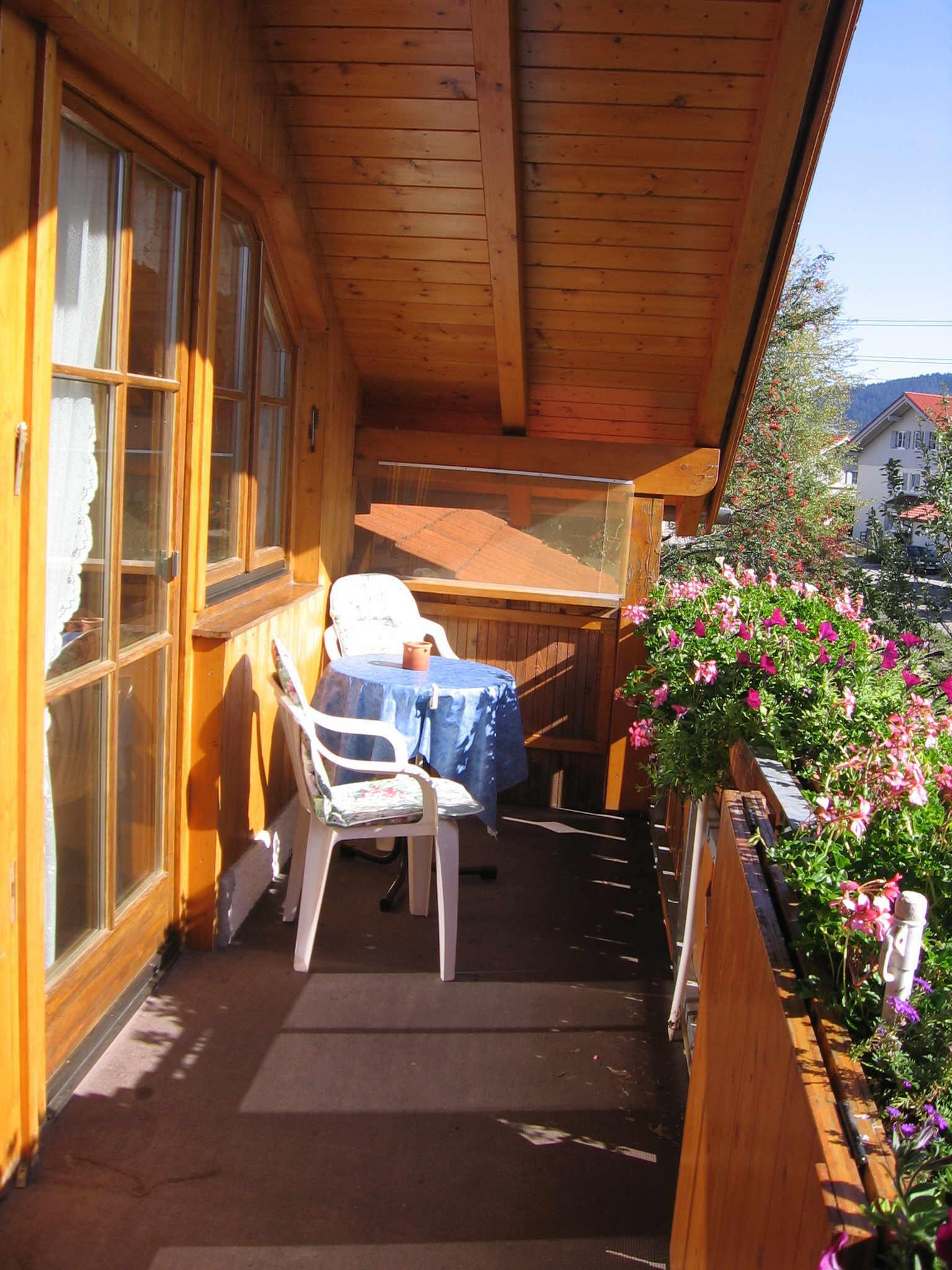 Südbalkon Fewo Bärenhöhle