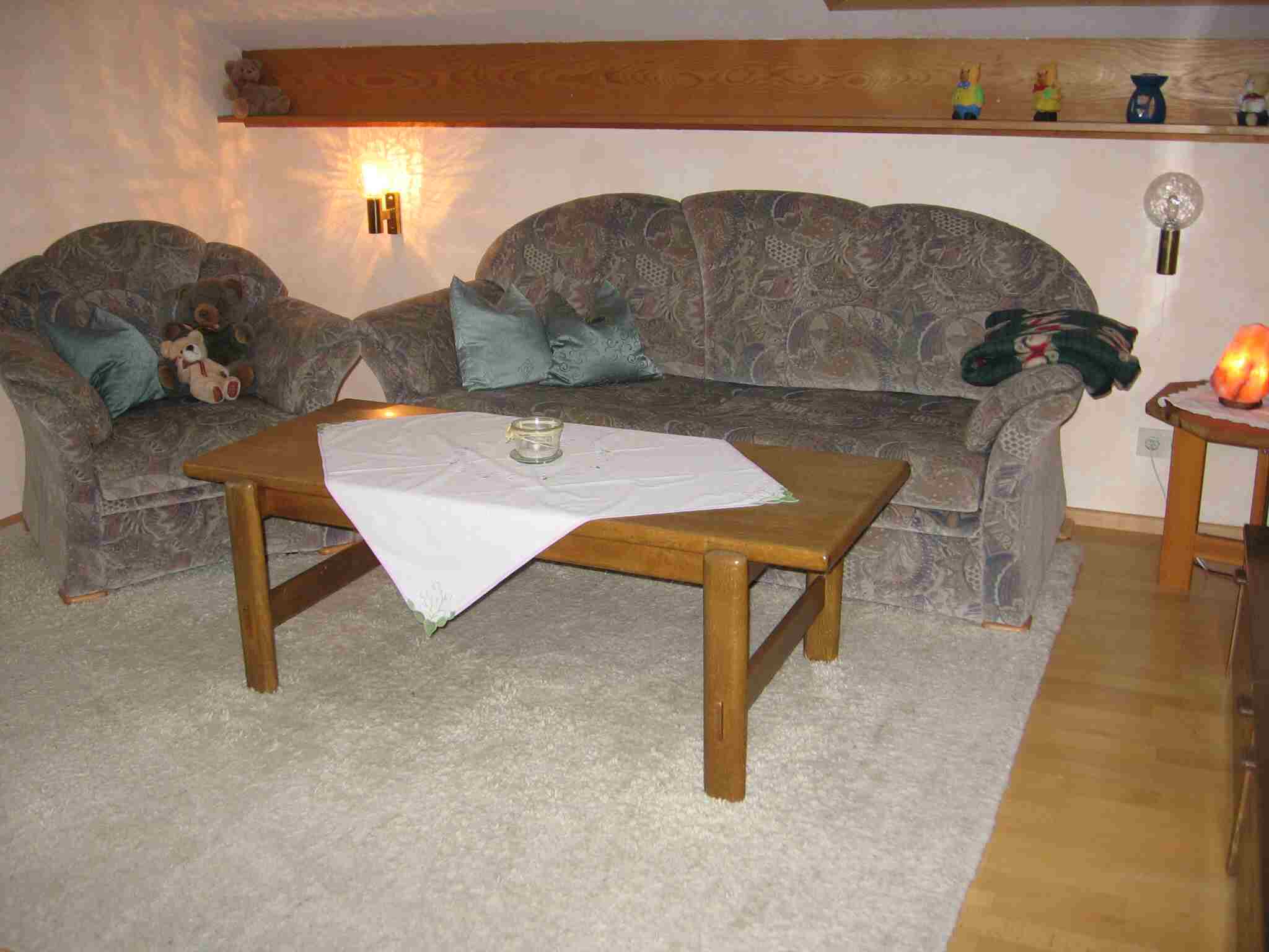 Wohnzimmer Fewo Bärenhöhle